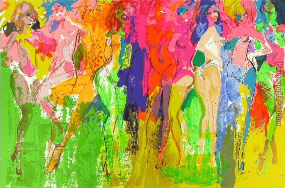 Leroy Neiman Carnaval Suite Panteras